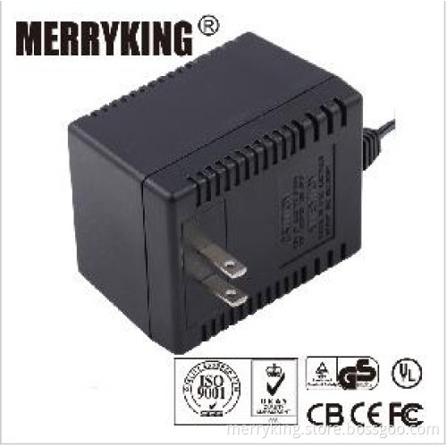 AC to DC Ei57 Linear Adapter with Wall-Mount Type, UL-Approved